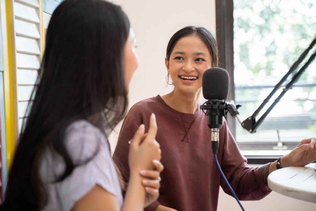 Video preview from the Free Your Voice Hub program